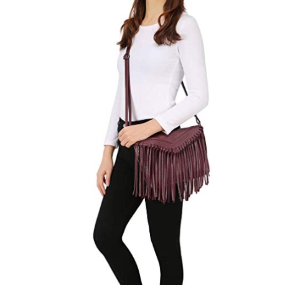 Fringe Crossbody Bag